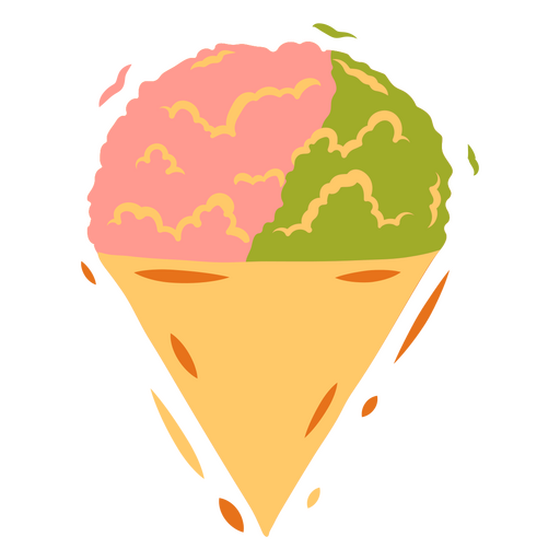 Ice cream circus icon