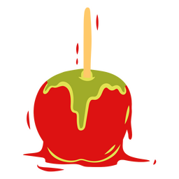 Caramel apple circus icon PNG Design Transparent PNG