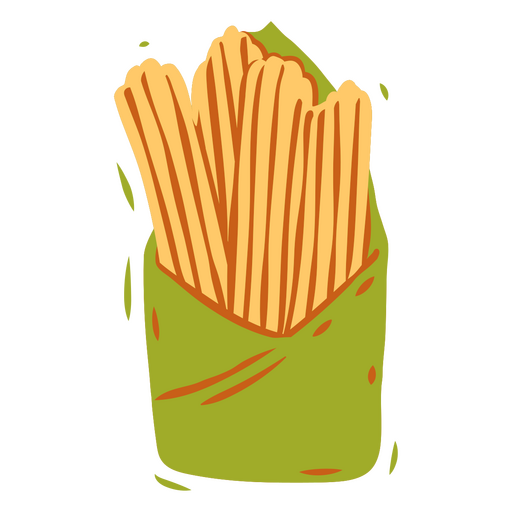 ícone de circo de batatas fritas Desenho PNG