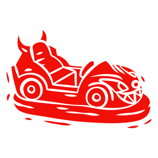 Spaß beim Autofahren PNG-Design