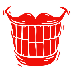 Enormous Clown Smile PNG & SVG Design For T-Shirts