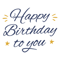 Birthday inspiring quote PNG Design Transparent PNG