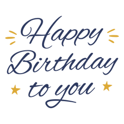 Citação inspiradora de aniversário Desenho PNG