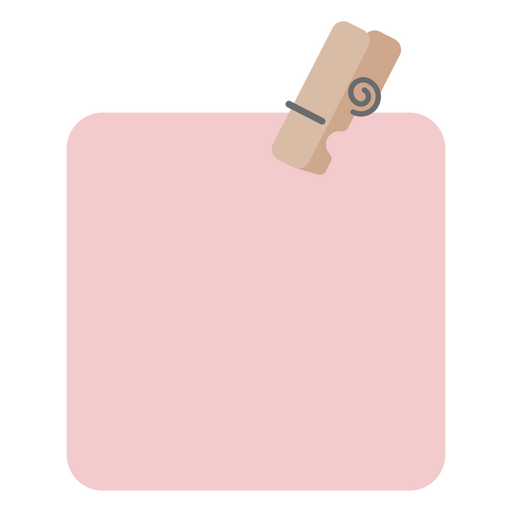 pink post it png