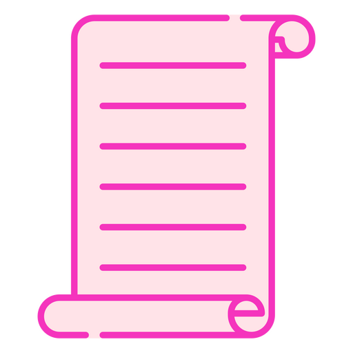 Pink sheet diploma    PNG Design