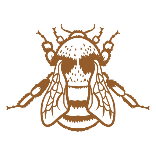 Image of a bumblebee PNG Design