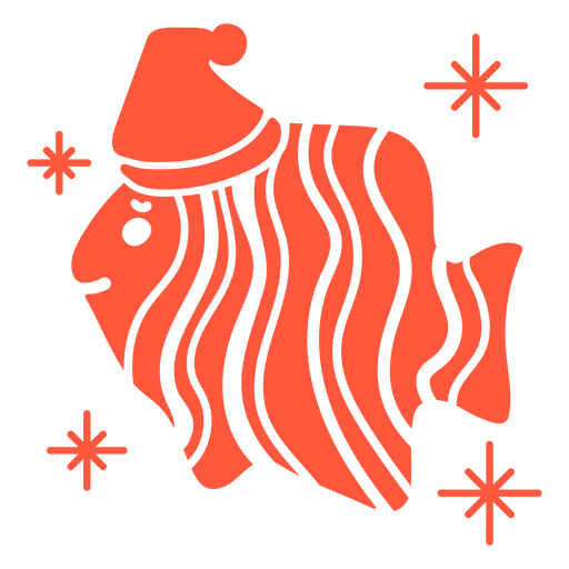 Fish peppermint design PNG Design