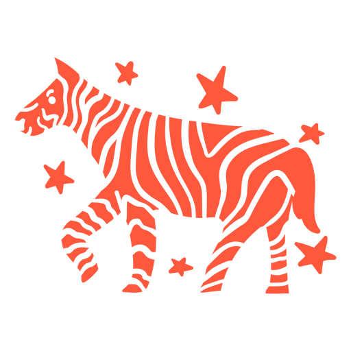 Zebra peppermint design PNG Design