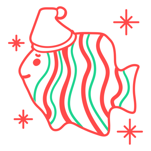 Diseño de menta de pescado Diseño PNG