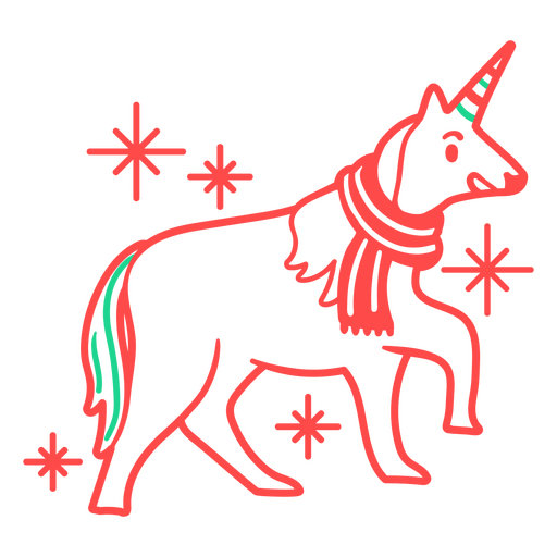 Diseño de menta de unicornio. Diseño PNG