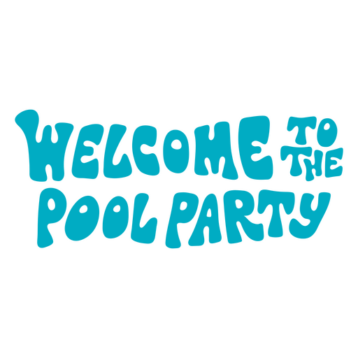 Pool Party Swimming Quote PNG & SVG Design For T-Shirts