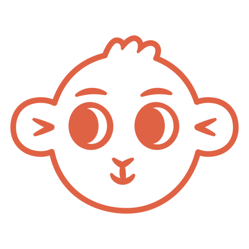 Design de uma experiência de safári com tema de macaco Desenho PNG