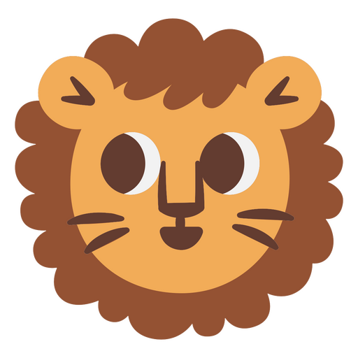 design de safári de leão Desenho PNG