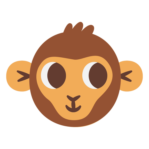 Diseño de safari de mono Diseño PNG