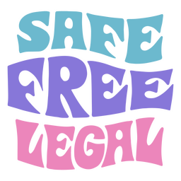 Letras feministas de saúde do útero Desenho PNG