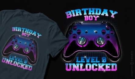 T-Shirt-Design für Geburtstagskinder