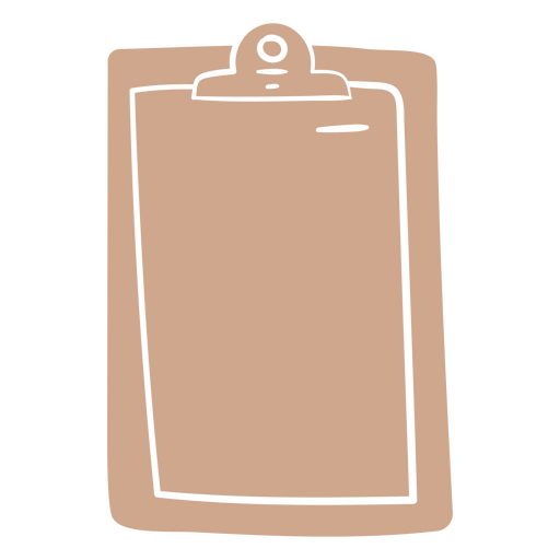 Attractive writing clipboard PNG Design
