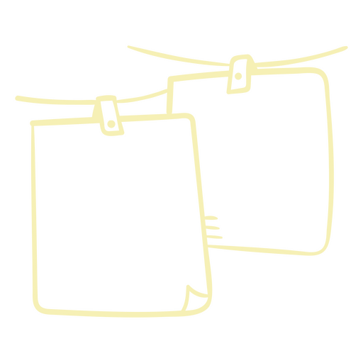 Papel e cartão adequados para anotações Desenho PNG