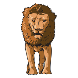 animal africano leão Desenho PNG Transparent PNG