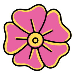 Flower nature tattoo PNG Design Transparent PNG