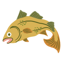 Fischflacher Kabeljau PNG-Design