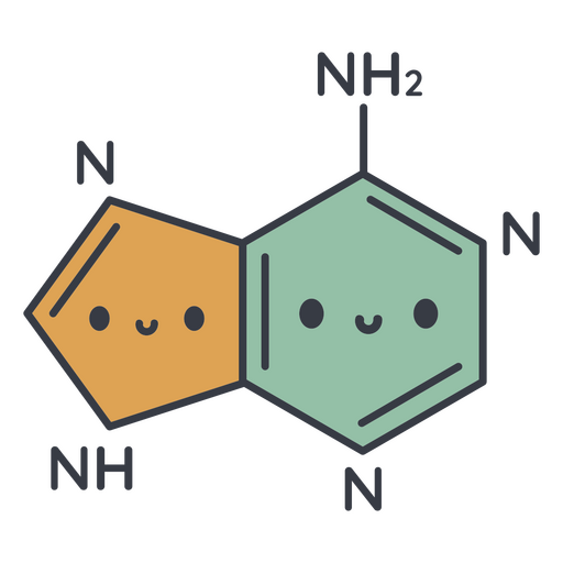 Concepto de diseño para la investigación genética. Diseño PNG