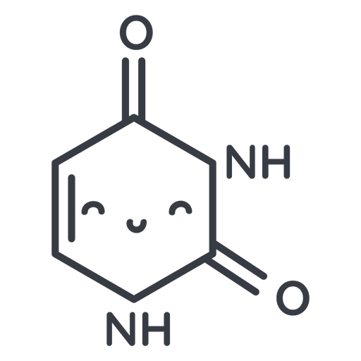 Conceito de design de pesquisa química Desenho PNG