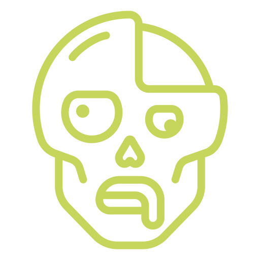 Strichbild der Gesichtsmaske PNG-Design