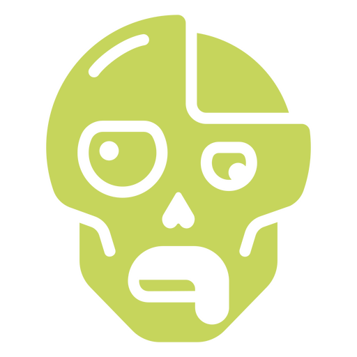 máscara facial verde Desenho PNG