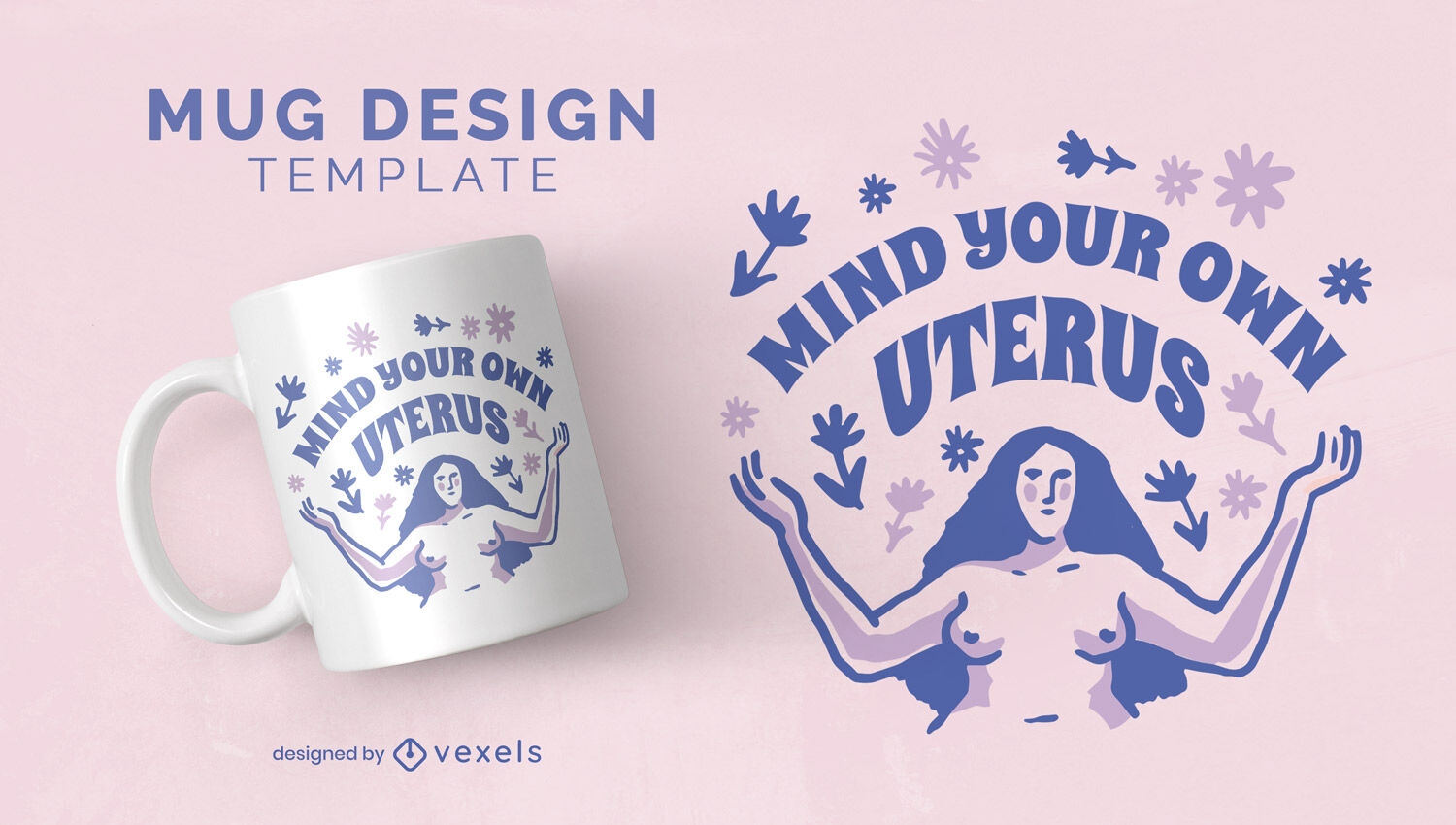 Female reproductive rights mug design