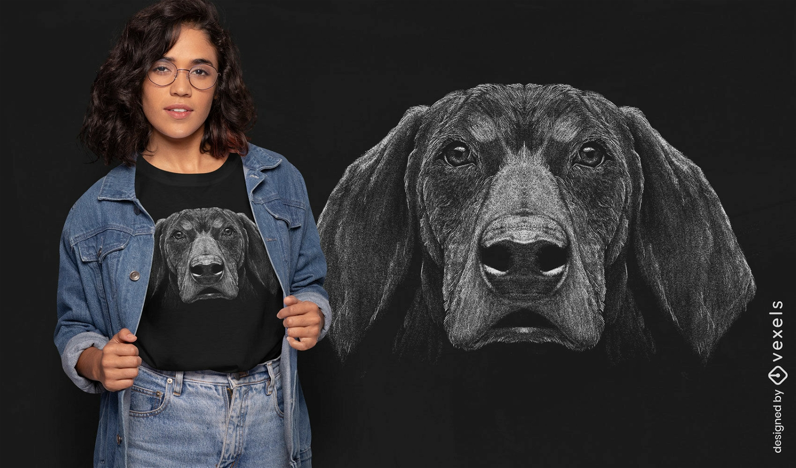 Bluetick coonhound dog t-shirt design