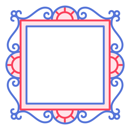 colorful frames and borders png