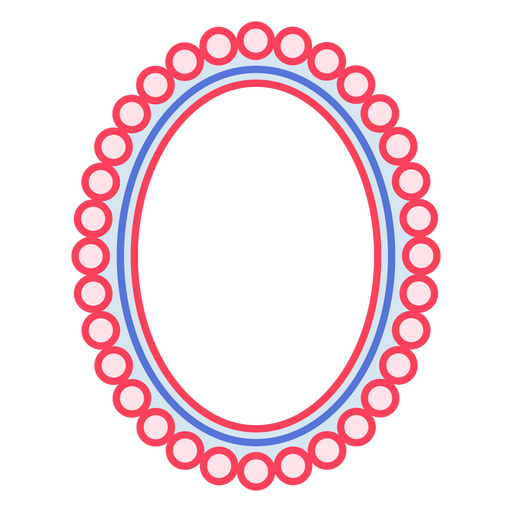 Marcos de líneas delicadas Diseño PNG