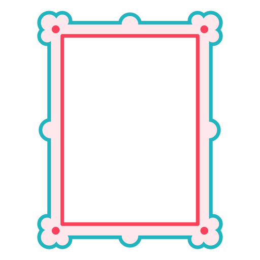 Bold frame frames PNG Design