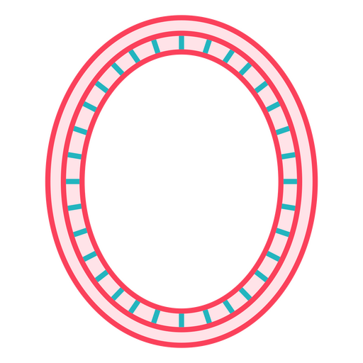 Marcos de líneas llamativas Diseño PNG