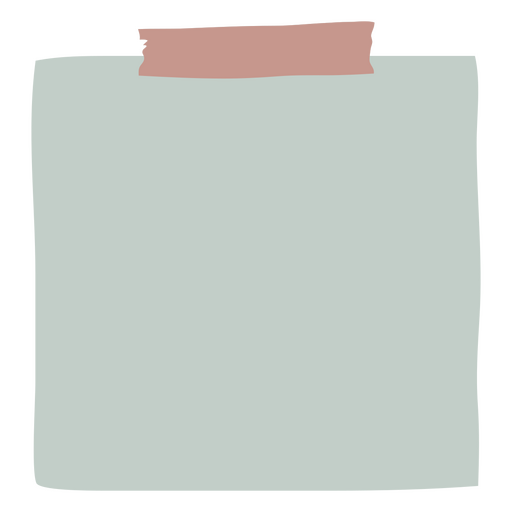 Note-taking paper and cardboard PNG Design
