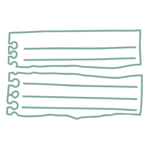 Papel e papelão para registrar anotações e pensamentos Desenho PNG