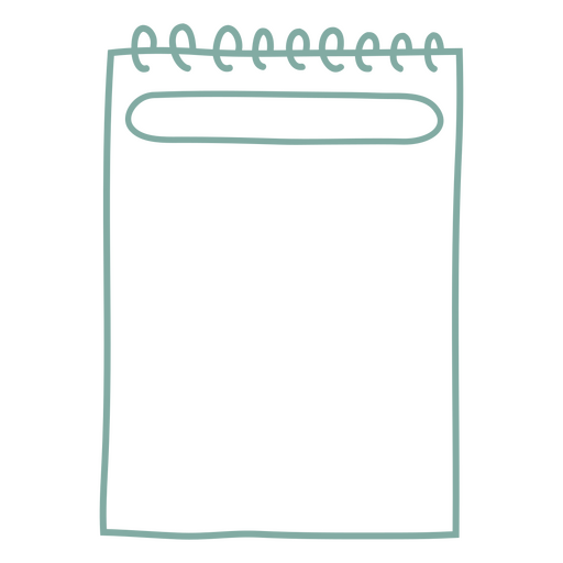 Blankopapier und Pappe für Notizen PNG-Design