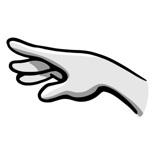 Hand extended PNG Design
