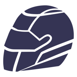 Cascos de autos de carrera Diseño PNG