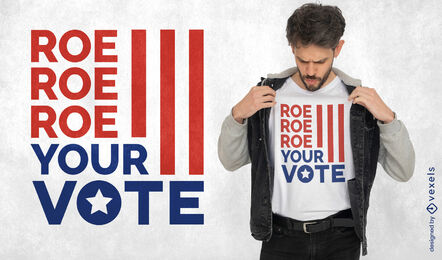 Amerikanisches T-Shirt-Design für reproduktive Rechte