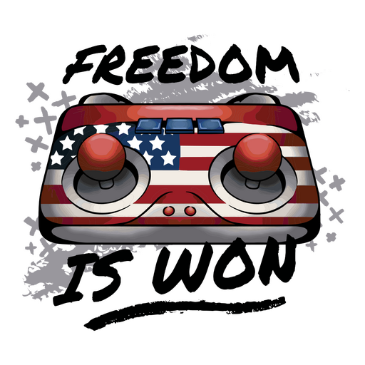 Diseño de joystick americano Diseño PNG