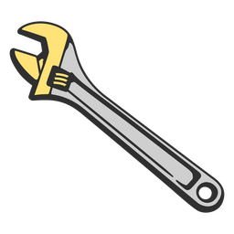 Adjustable wrench image PNG Design Transparent PNG