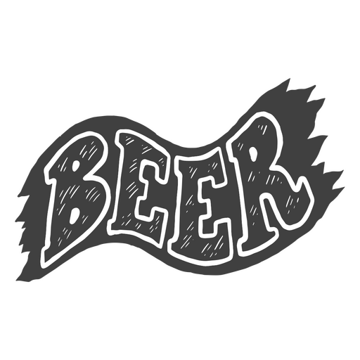 Celebrate Oktoberfest with this beer badge PNG Design