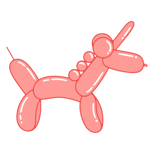 Arte animal de bal?o caprichosa Desenho PNG