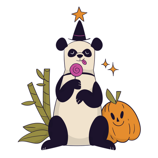 Design PNG E SVG De Cabeça De Panda Desenhada à Mão Fofa Para Camisetas