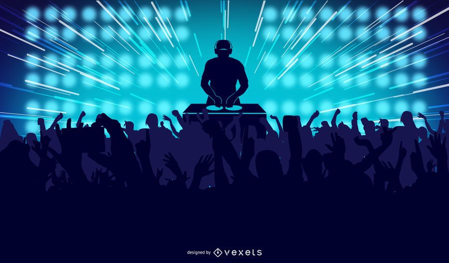 Dance Party Illustration Dance Party Illustration