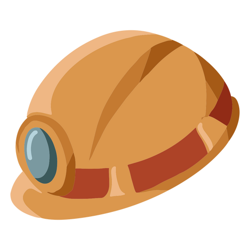 Miner's helmet PNG Design