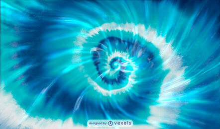 Design de fundo de tintura de gravata azul
