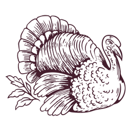 Turkey holiday animal PNG Design Transparent PNG